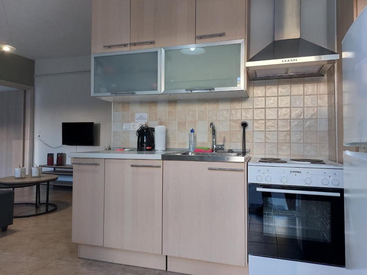 Ρετιρέ Στο Κέντρο Της Κατερίνης Apartman Kültér fotó